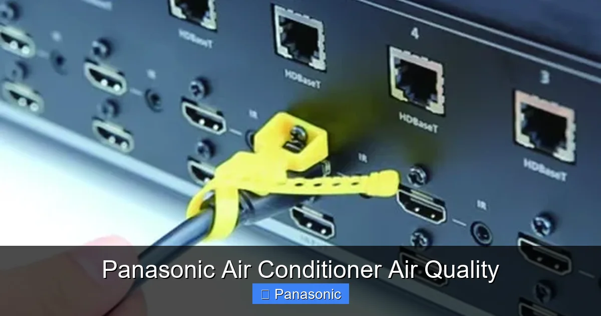 Panasonic Air Conditioner Air Quality