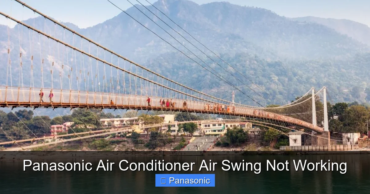 Panasonic Air Conditioner Air Swing Not Working