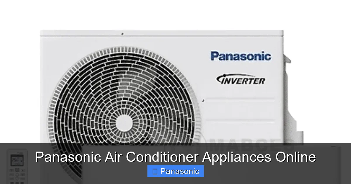 Panasonic Air Conditioner Appliances Online
