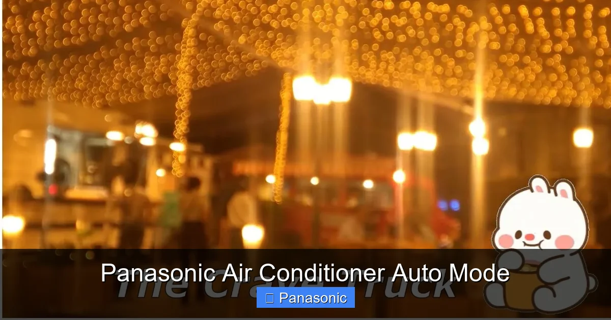 Panasonic Air Conditioner Auto Mode
