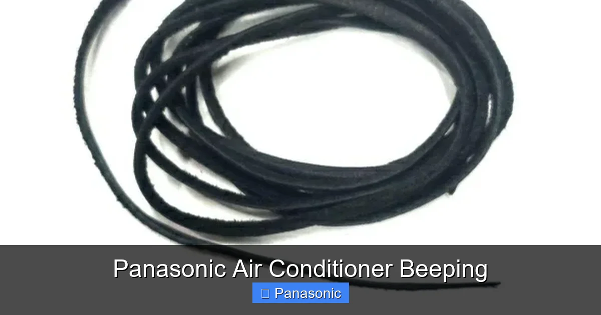 Panasonic Air Conditioner Beeping