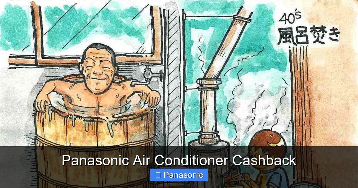 Panasonic Air Conditioner Cashback