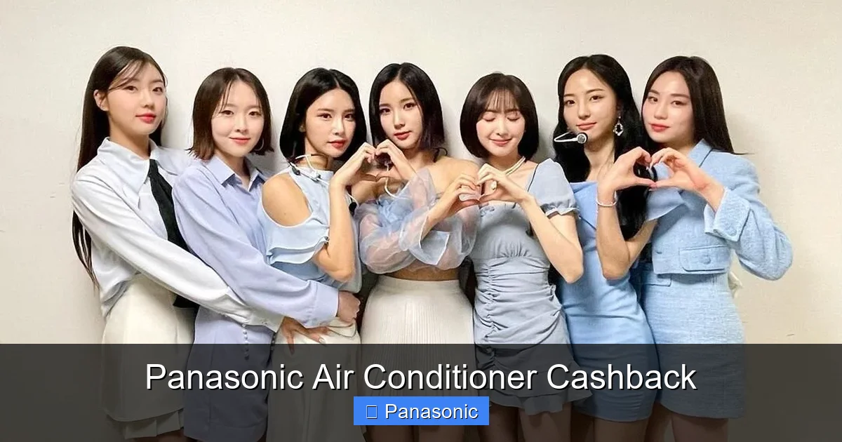 Panasonic Air Conditioner Cashback