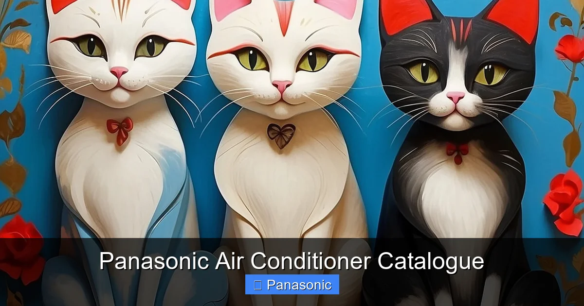 Panasonic Air Conditioner Catalogue