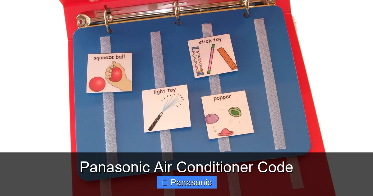 Panasonic Air Conditioner Code