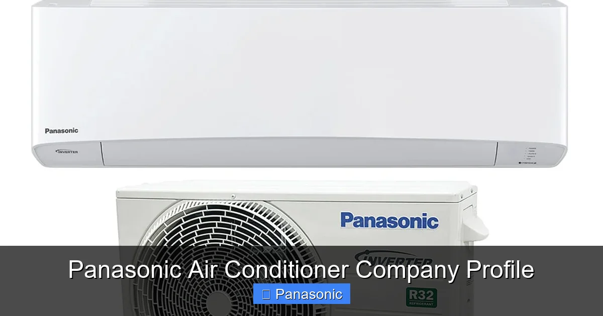 Panasonic Air Conditioner Company Profile