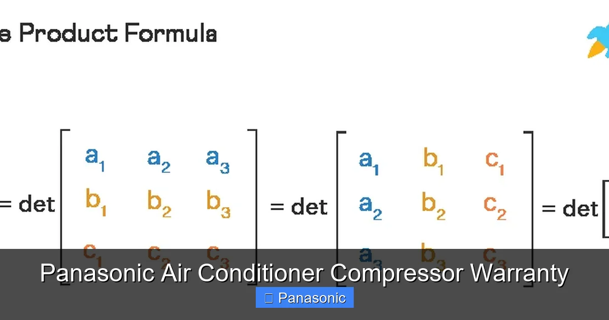 Panasonic Air Conditioner Compressor Warranty