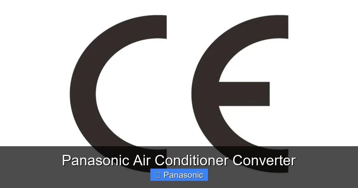 Panasonic Air Conditioner Converter