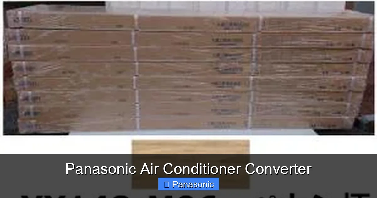 Panasonic Air Conditioner Converter