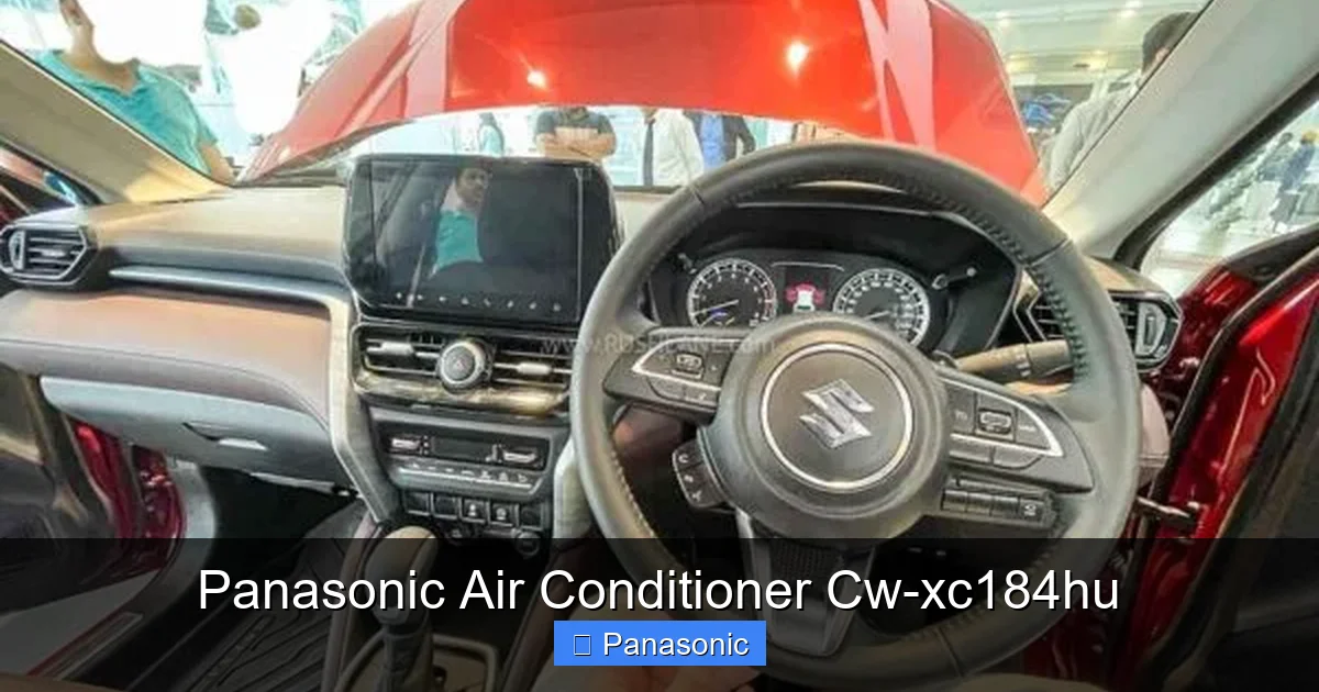 Panasonic Air Conditioner Cw-xc184hu