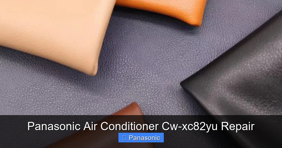 Panasonic Air Conditioner Cw-xc82yu Repair