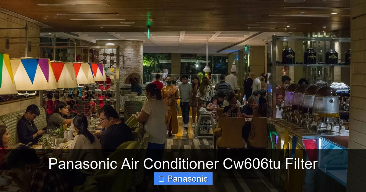 Panasonic Air Conditioner Cw606tu Filter