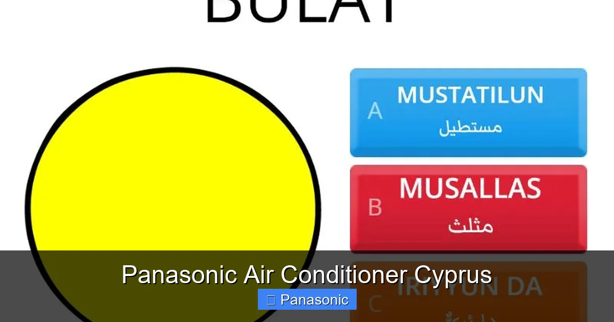 Panasonic Air Conditioner Cyprus
