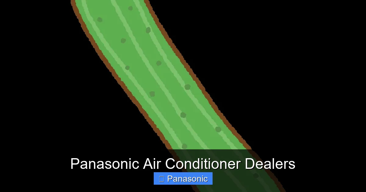 Panasonic Air Conditioner Dealers