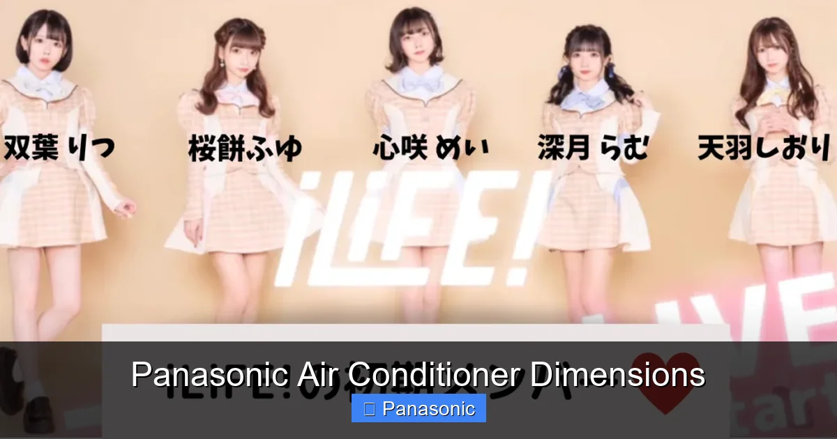 Panasonic Air Conditioner Dimensions