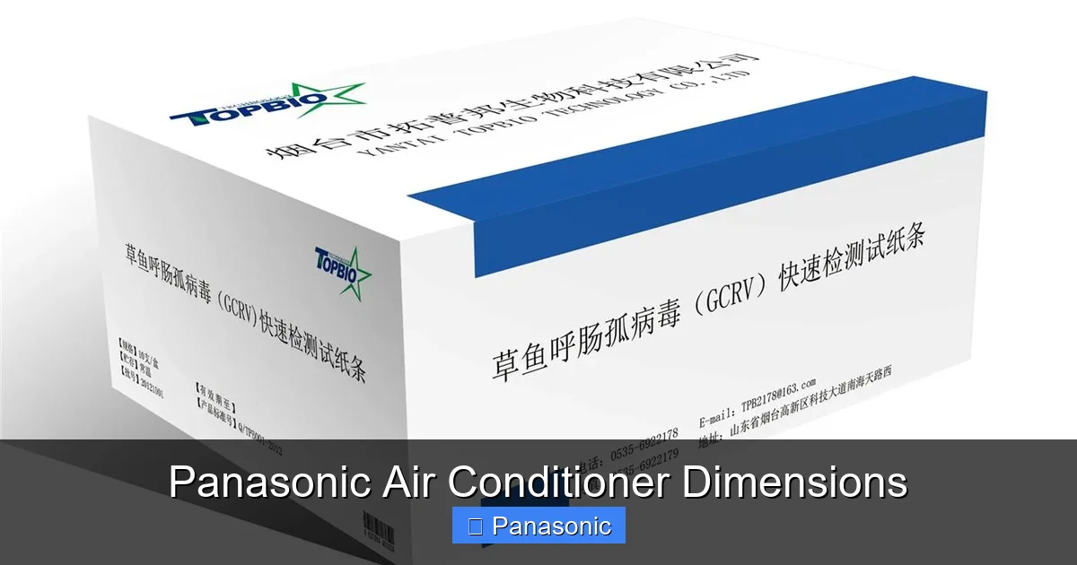 Panasonic Air Conditioner Dimensions