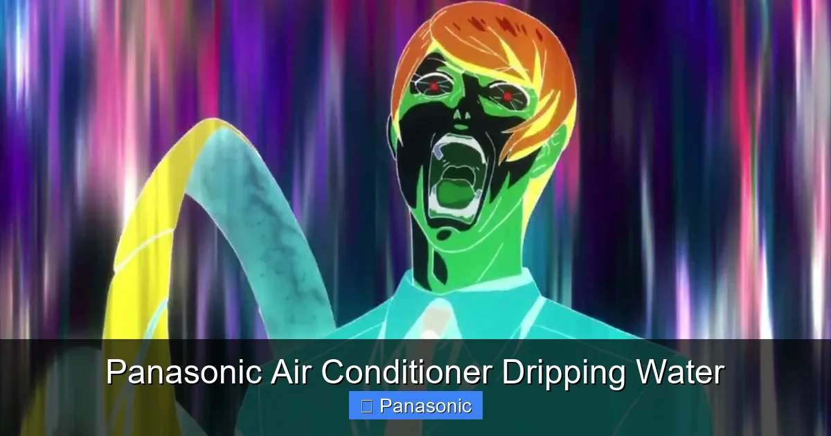 Panasonic Air Conditioner Dripping Water