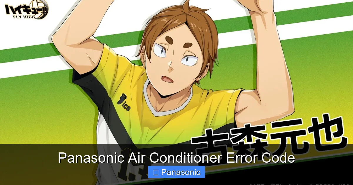 Panasonic Air Conditioner Error Code