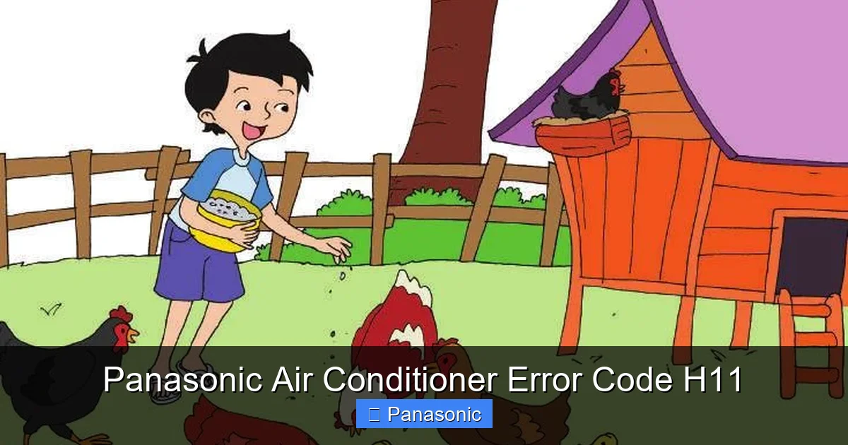 Panasonic Air Conditioner Error Code H11