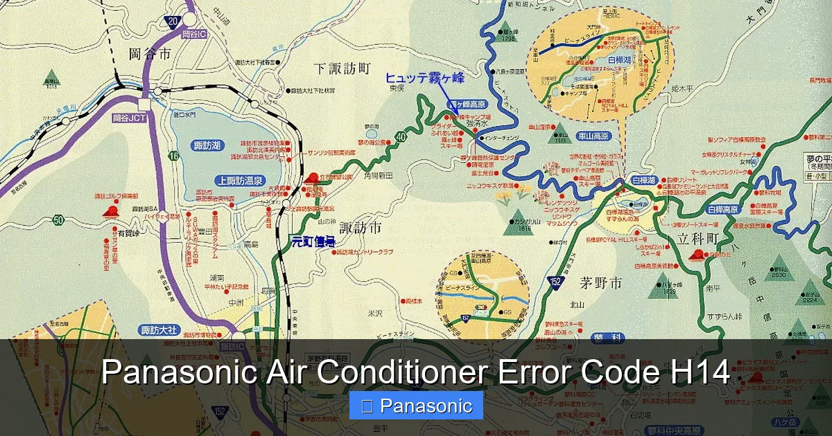 Panasonic Air Conditioner Error Code H14