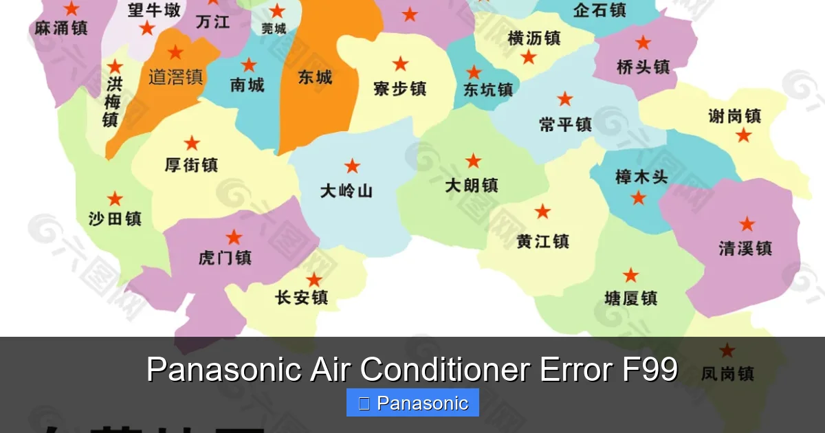 Panasonic Air Conditioner Error F99