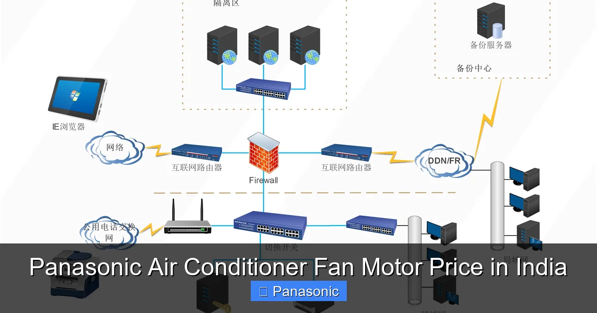 Panasonic Air Conditioner Fan Motor Price in India