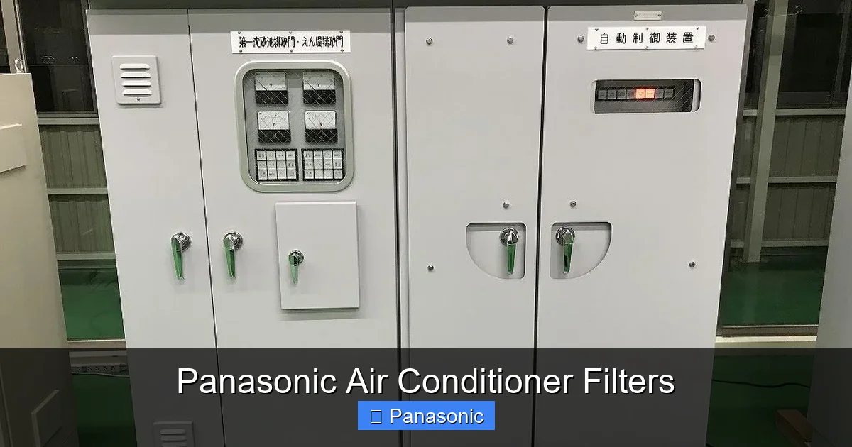 Panasonic Air Conditioner Filters