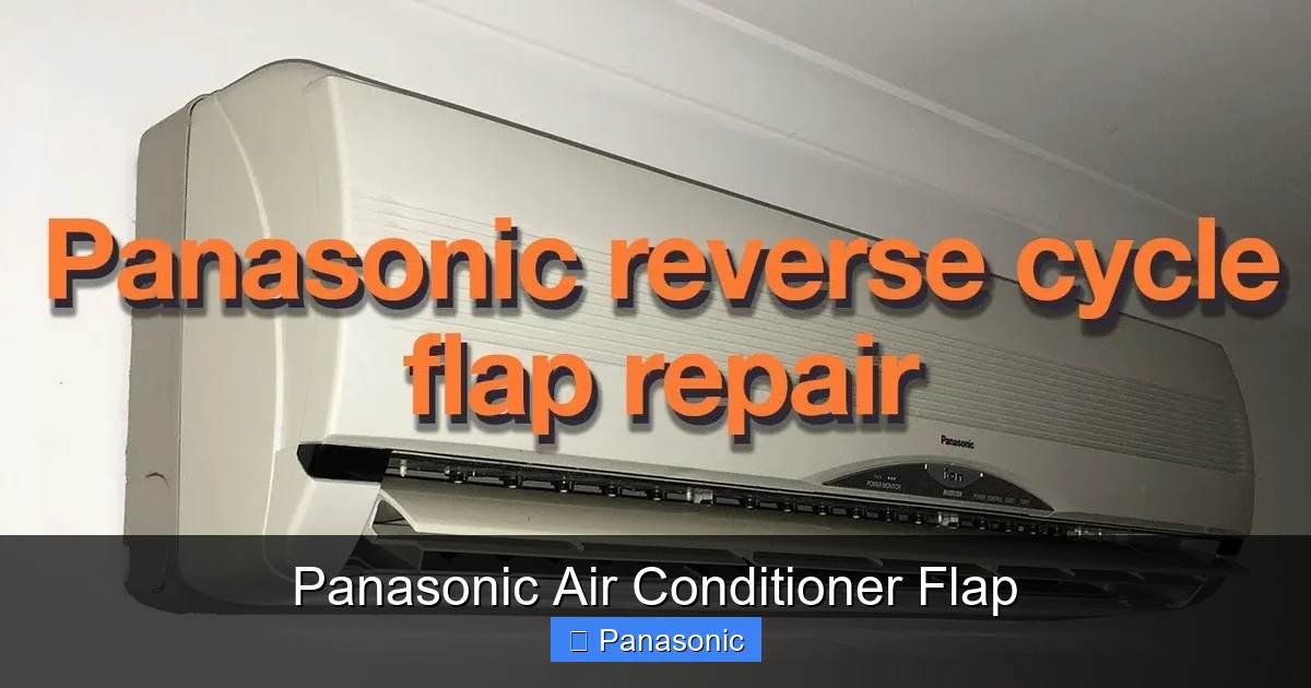 Panasonic Air Conditioner Flap