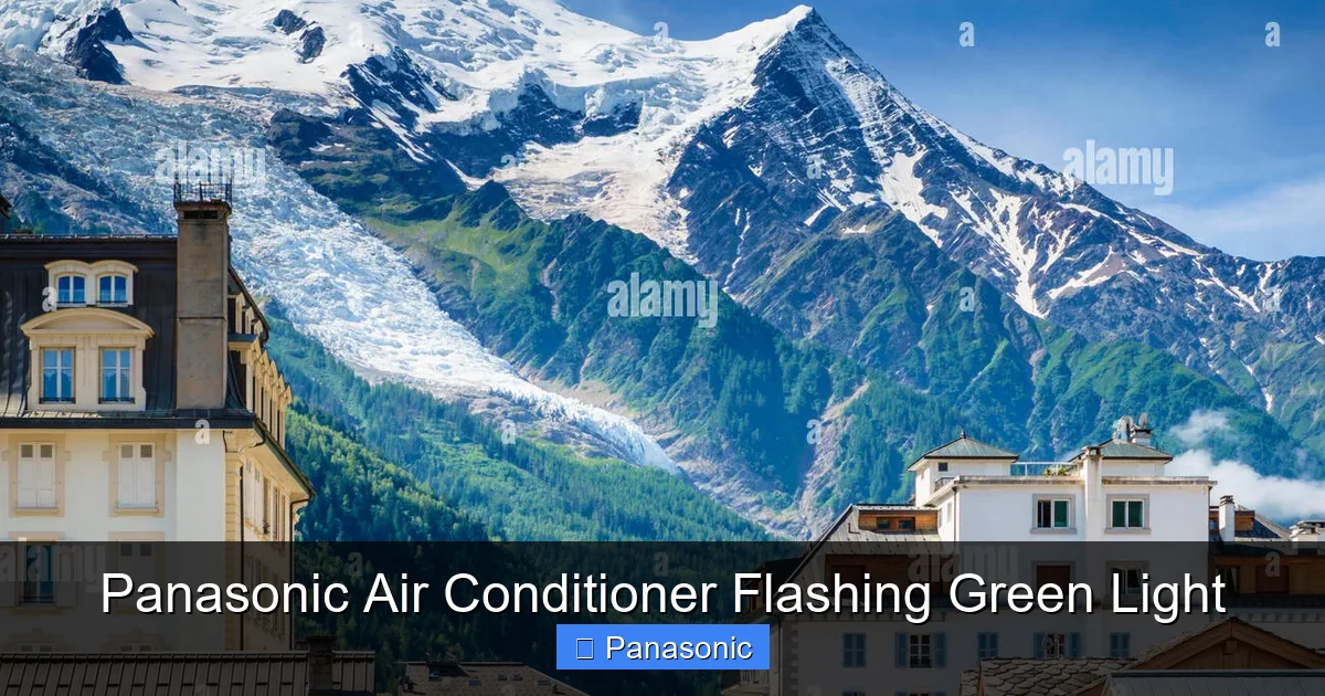Panasonic Air Conditioner Flashing Green Light
