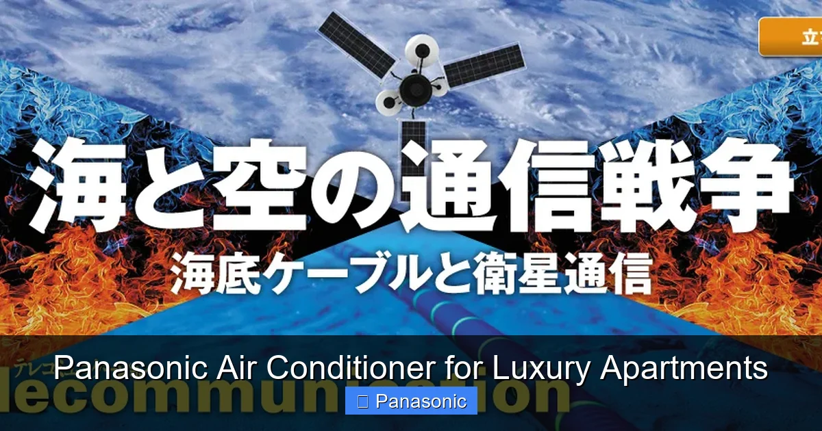 Panasonic Air Conditioner for Luxury Apartments