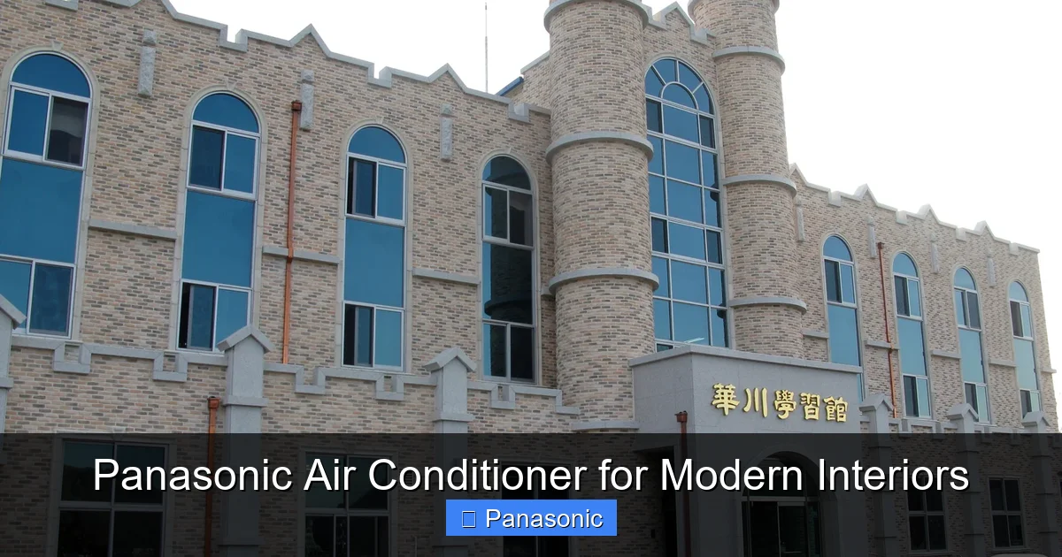 Panasonic Air Conditioner for Modern Interiors