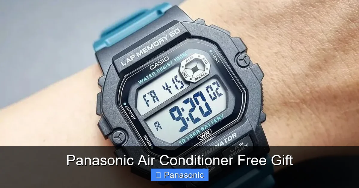 Panasonic Air Conditioner Free Gift