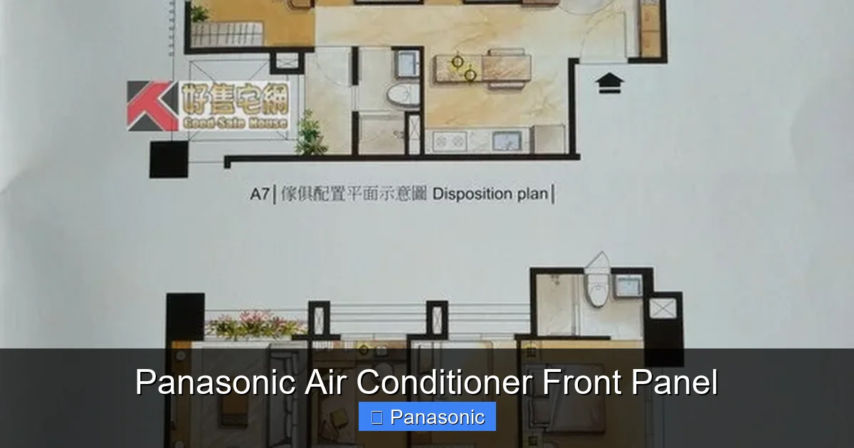 Panasonic Air Conditioner Front Panel