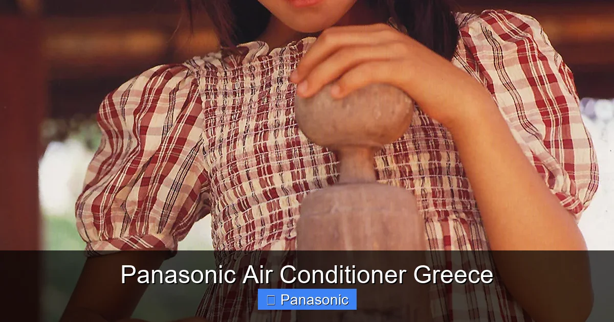 Panasonic Air Conditioner Greece