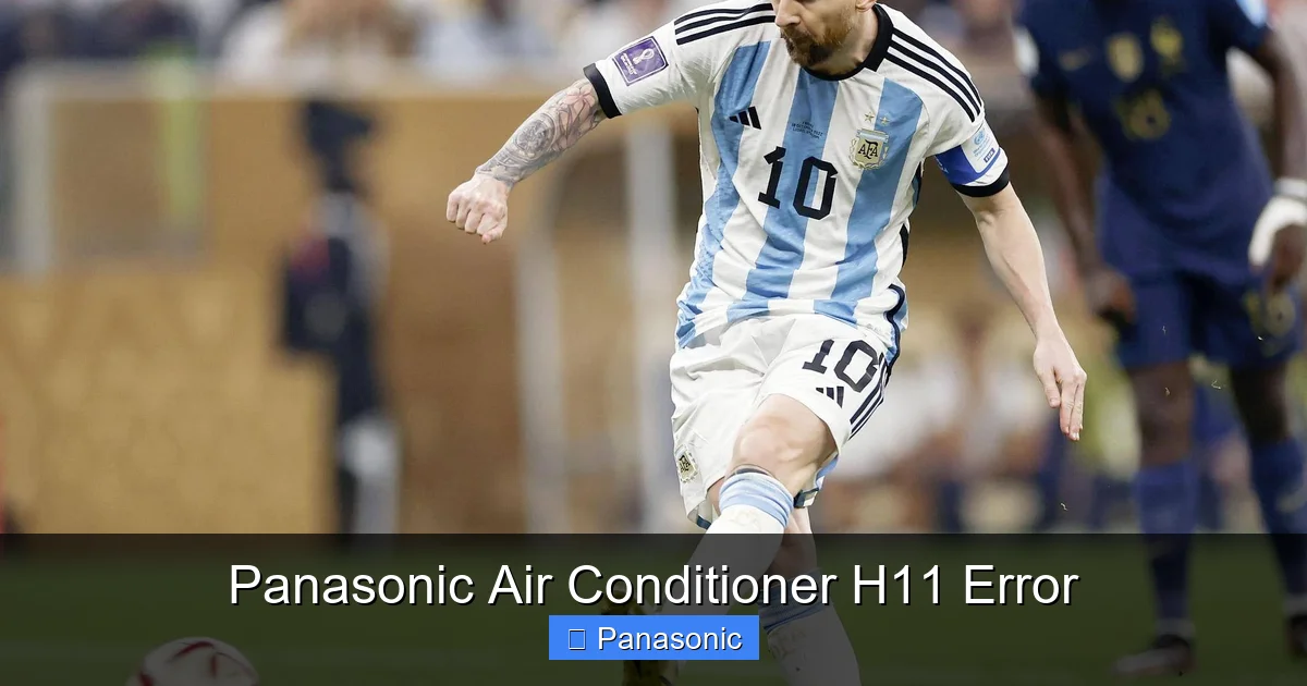 Panasonic Air Conditioner H11 Error