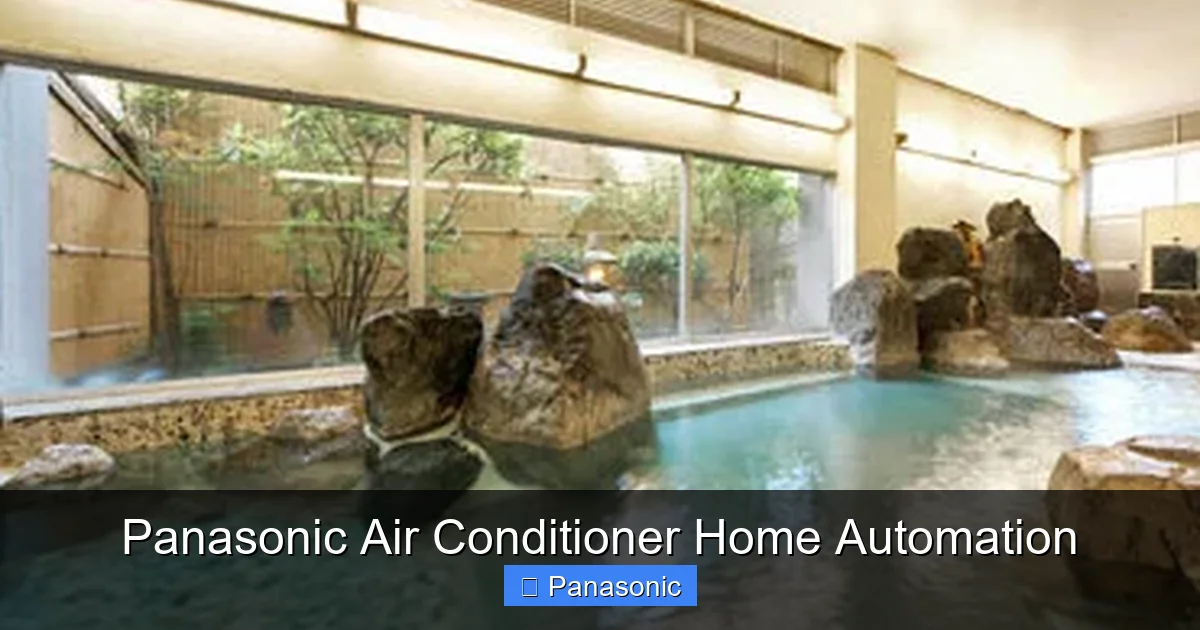 Panasonic Air Conditioner Home Automation
