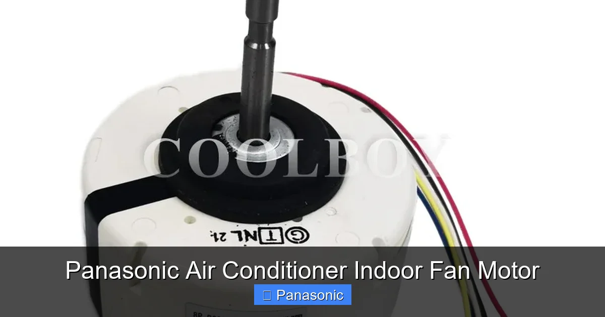 Panasonic Air Conditioner Indoor Fan Motor