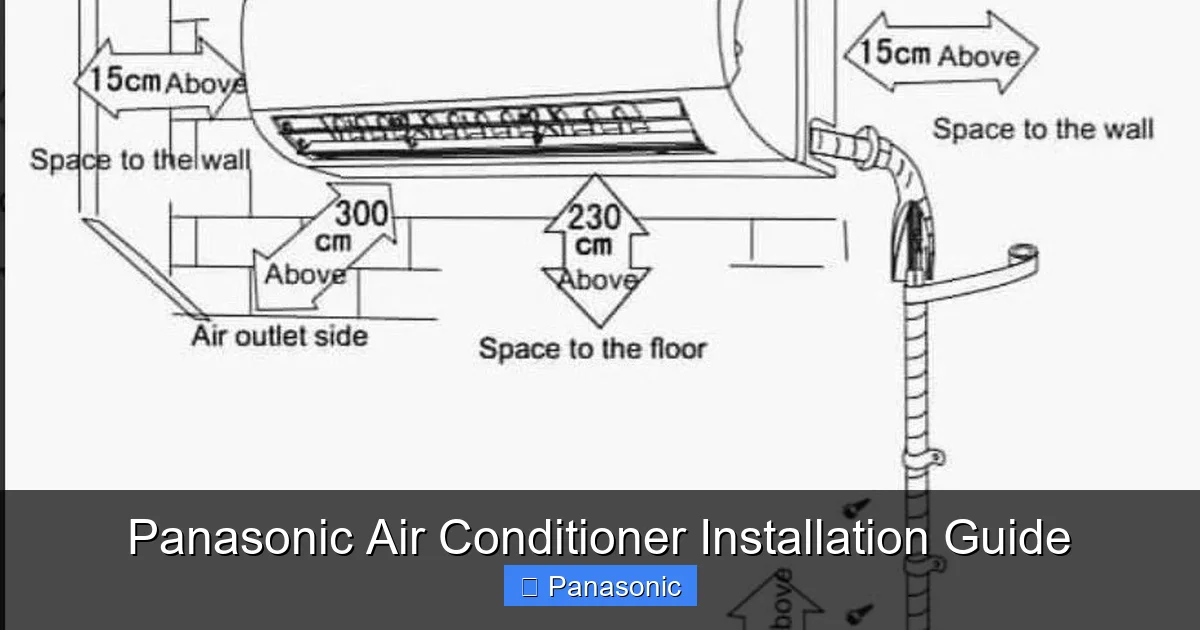 Panasonic Air Conditioner Installation Guide