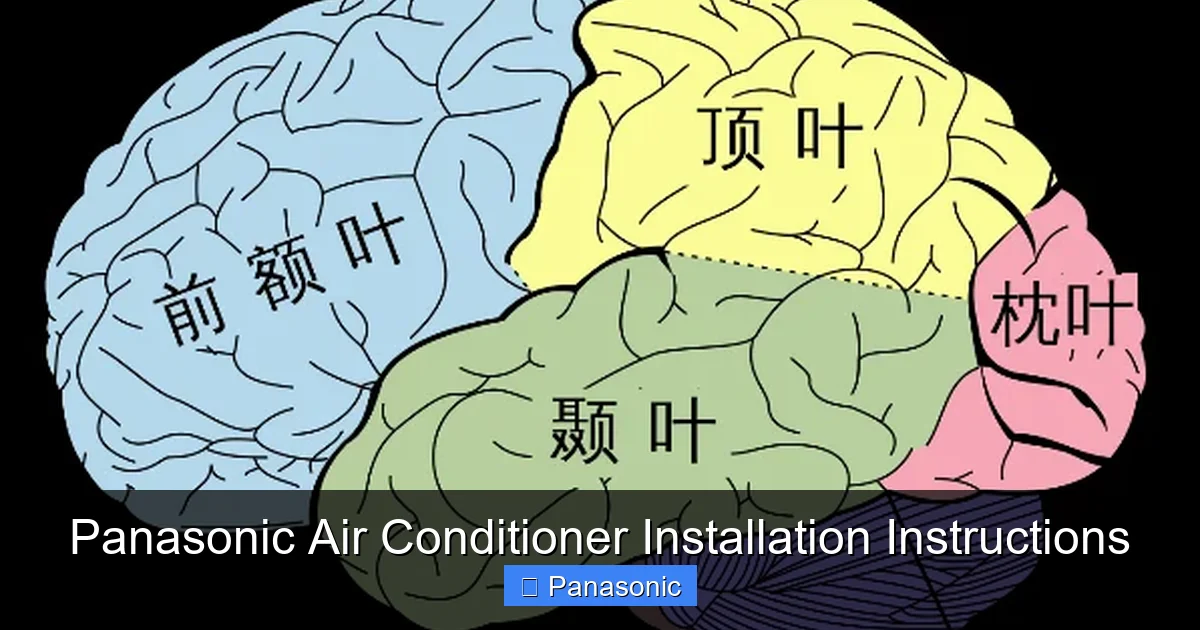 Panasonic Air Conditioner Installation Instructions