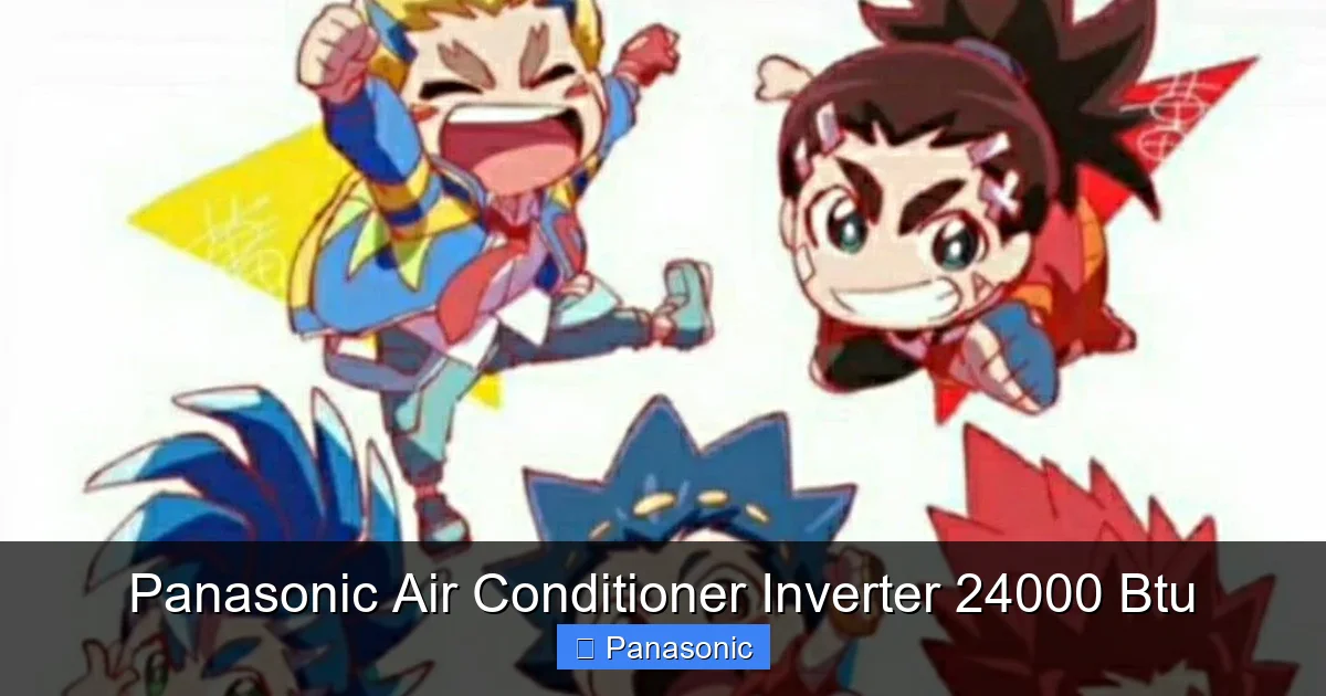 Panasonic Air Conditioner Inverter 24000 Btu