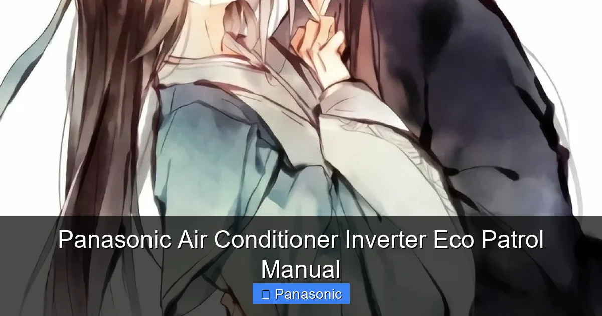 Panasonic Air Conditioner Inverter Eco Patrol Manual