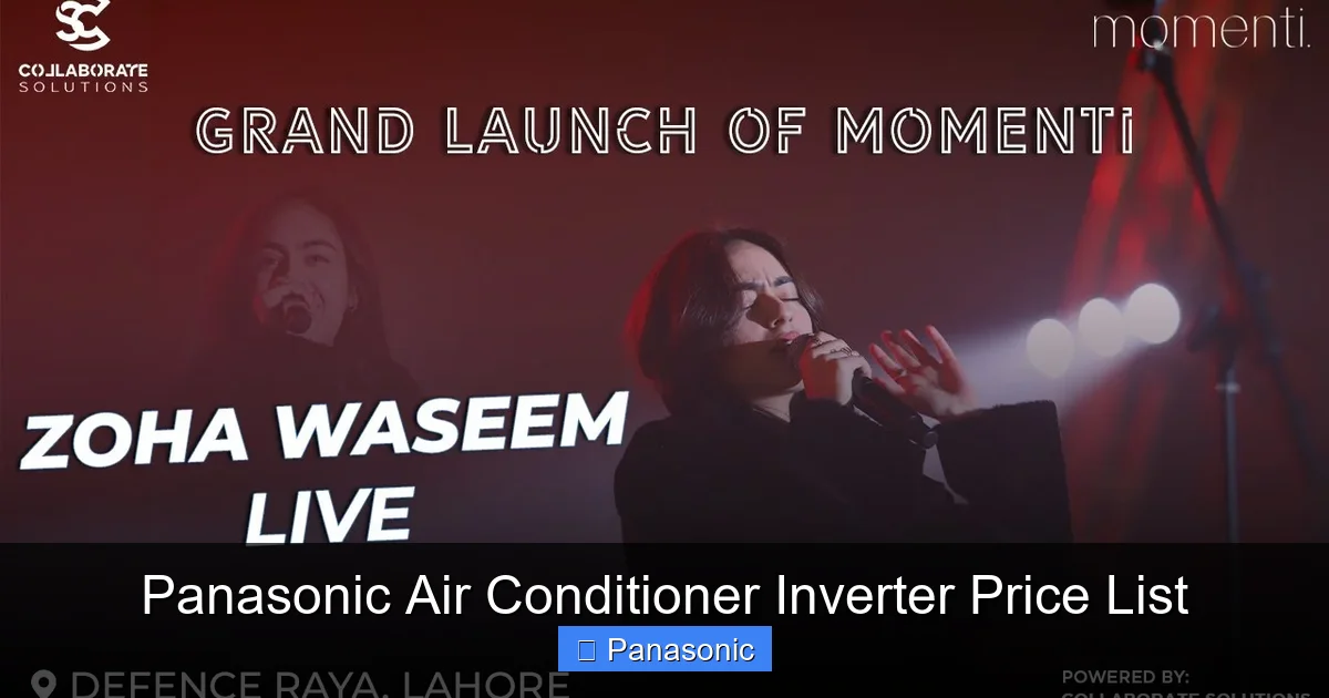 Panasonic Air Conditioner Inverter Price List