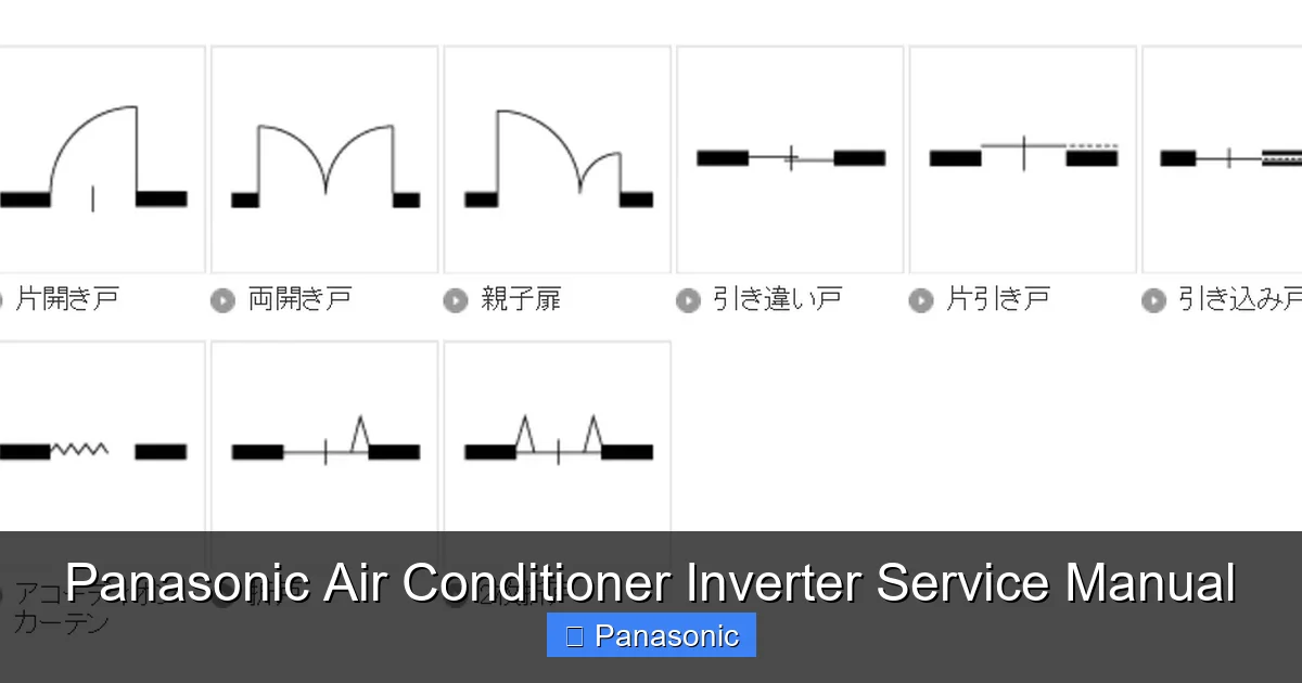 Panasonic Air Conditioner Inverter Service Manual