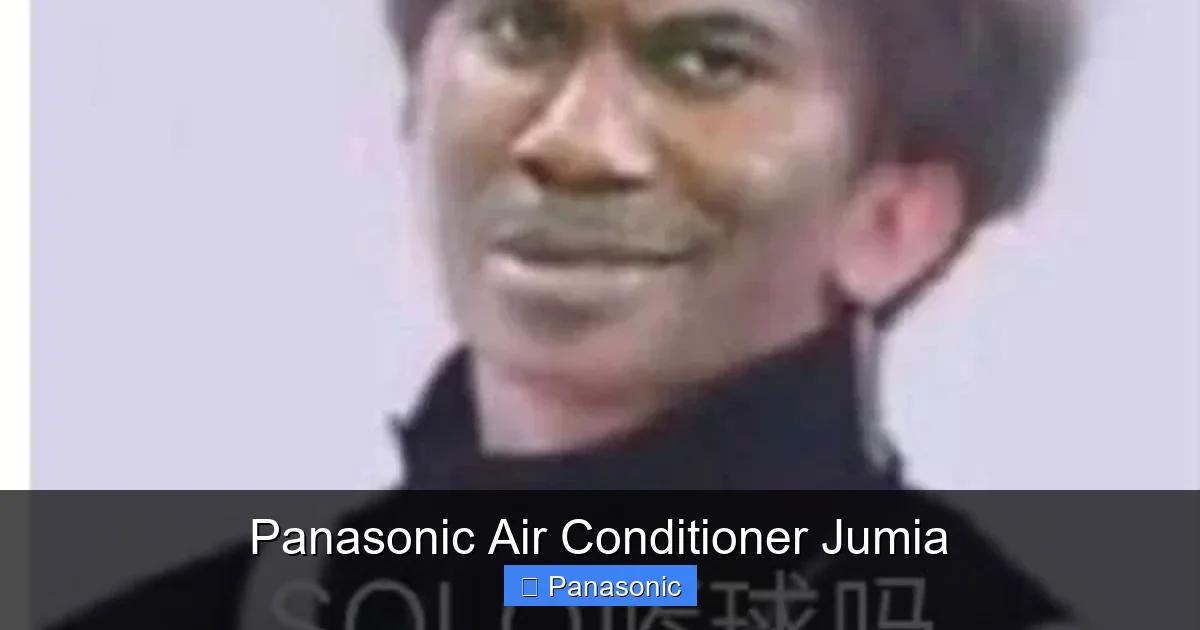 Panasonic Air Conditioner Jumia
