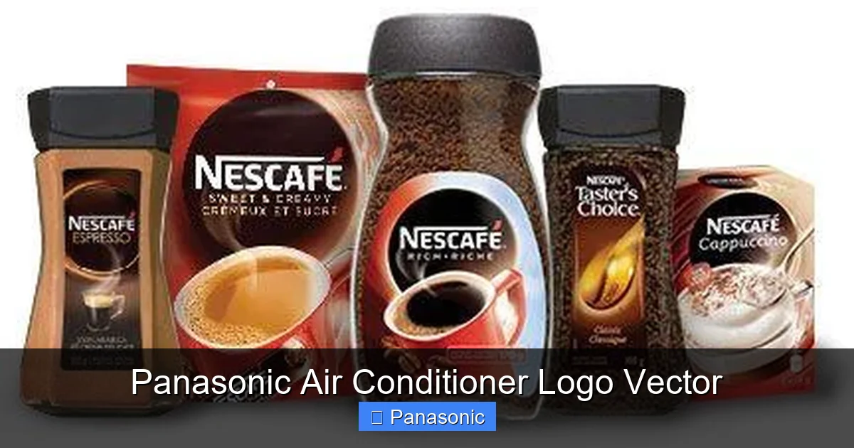 Panasonic Air Conditioner Logo Vector