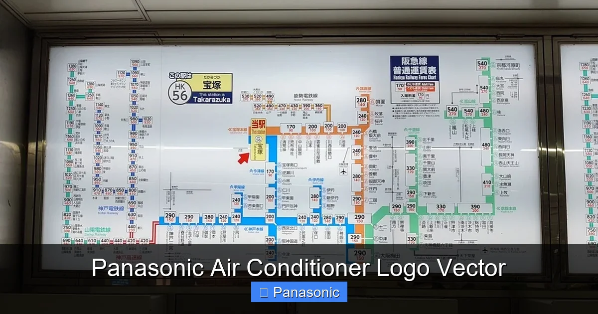 Panasonic Air Conditioner Logo Vector
