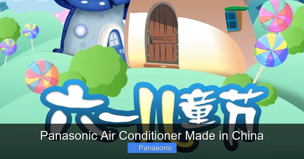 Panasonic Air Conditioner Made in China