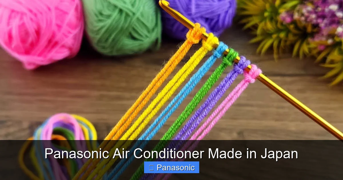 Panasonic Air Conditioner Made in Japan