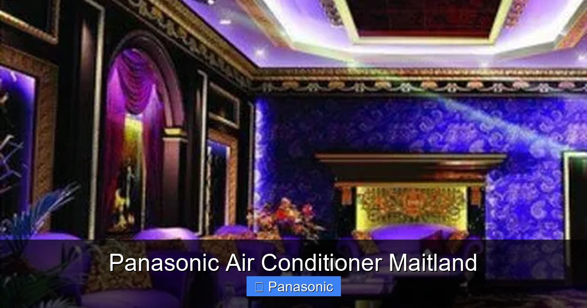 Panasonic Air Conditioner Maitland