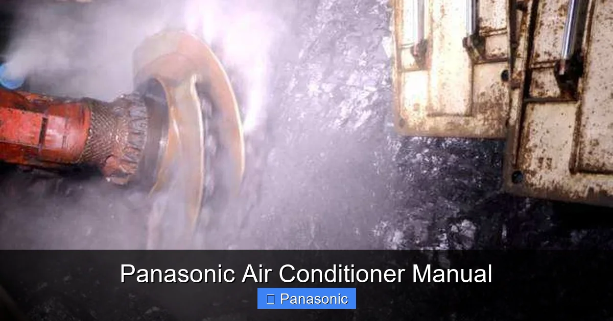 Panasonic Air Conditioner Manual
